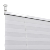 Produktbild för Plisségardin 90x100 cm vit