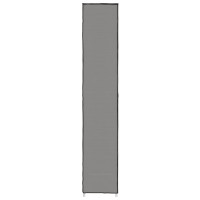 Produktbild för Skoskåp grå 60x30x166 cm tyg