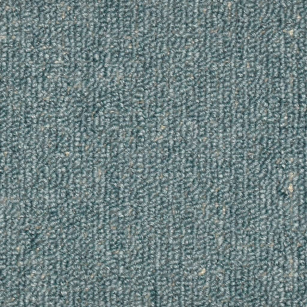 Produktbild för Trappmattor 15 st 65x24x4 cm havsblå halvrunda stora
