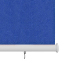 Produktbild för Rullgardin utomhus 160x230 cm blå HDPE
