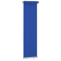 Produktbild för Rullgardin utomhus 65 (B) x 230 (H) cm blå HDPE