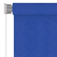 Produktbild för Rullgardin utomhus 65 (B) x 230 (H) cm blå HDPE