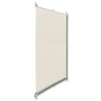 Produktbild för Plisségardin 70x150 cm creme