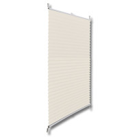 Produktbild för Plisségardin 60x125 cm creme