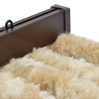 Produktbild för Insektsdraperi beige 56x200 cm chenille