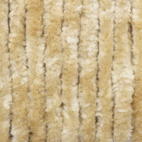 Produktbild för Insektsdraperi beige 56x200 cm chenille