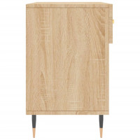 Produktbild för Skobänk sonoma-ek 102x35x55 cm konstruerat trä