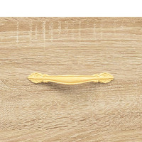 Produktbild för Skobänk sonoma-ek 102x35x55 cm konstruerat trä