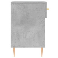 Produktbild för Skobänk betonggrå 102x35x55 cm konstruerat trä