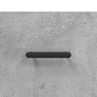 Produktbild för Skobänk betonggrå 102x35x55 cm konstruerat trä