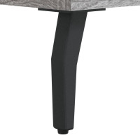 Produktbild för Skobänk grå sonoma 102x35x55 cm konstruerat trä