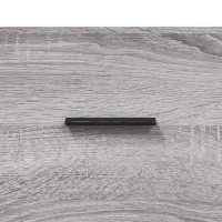 Produktbild för Skobänk grå sonoma 102x35x55 cm konstruerat trä