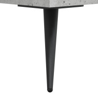 Produktbild för Skobänk betonggrå 102x35x55 cm konstruerat trä