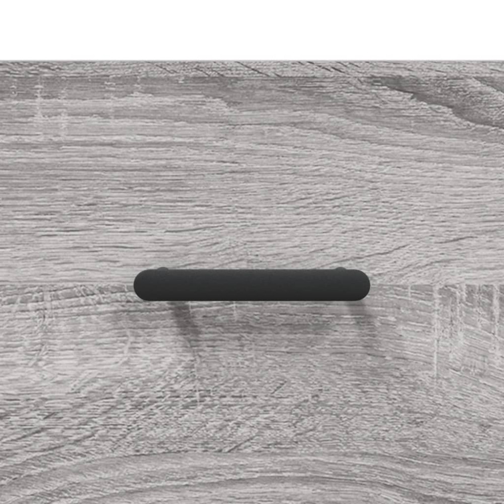 Produktbild för Skobänk grå sonoma 102x35x55 cm konstruerat trä