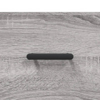 Produktbild för Skobänk grå sonoma 102x35x55 cm konstruerat trä