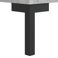 Produktbild för Skobänk betonggrå 102x35x55 cm konstruerat trä