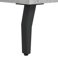 Produktbild för Skobänk betonggrå 102x35x55 cm konstruerat trä