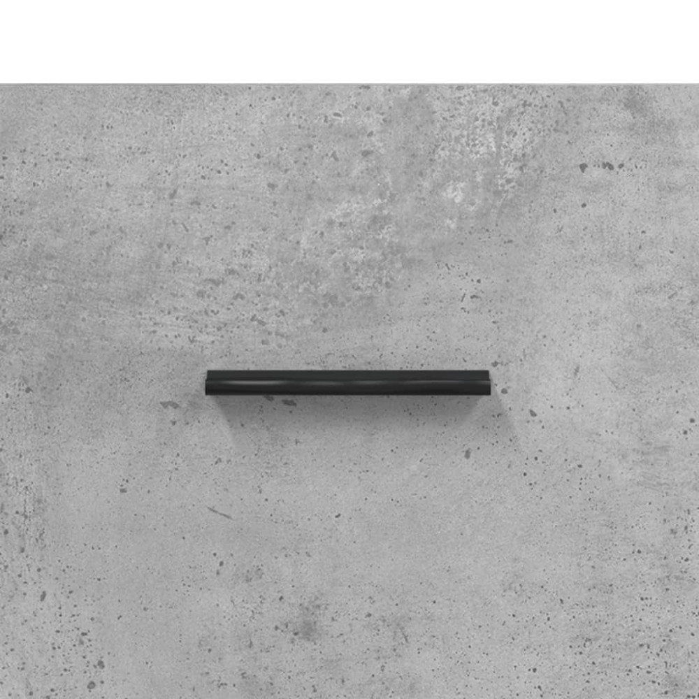 Produktbild för Skobänk betonggrå 102x35x55 cm konstruerat trä