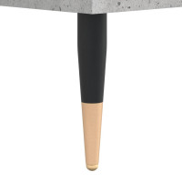 Produktbild för Skobänk betonggrå 102x35x55 cm konstruerat trä