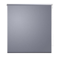 Produktbild för Rullgardin grå 120 x 175 cm mörkläggande