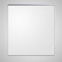 Produktbild för Rullgardin vit 80 x 175 cm mörkläggande
