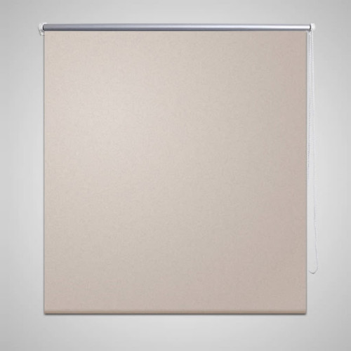 vidaXL Rullgardin mörkläggande 60x120 cm beige