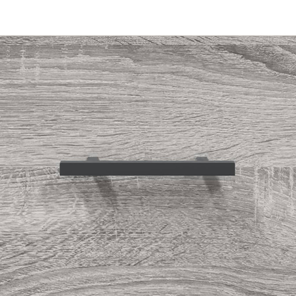 Produktbild för Skobänk grå sonoma 102x35x55 cm konstruerat trä