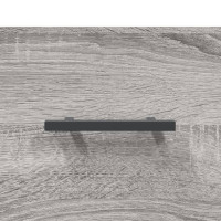 Produktbild för Skobänk grå sonoma 102x35x55 cm konstruerat trä