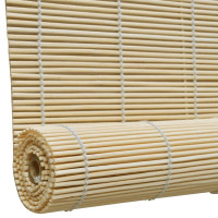 Produktbild för Rullgardin naturlig bambu 120 x 220 cm