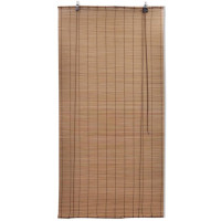 Produktbild för Rullgardin i bambu 120 x 160 cm brun