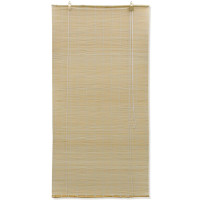 Produktbild för Rullgardin i bambu 120 x 160 cm natur