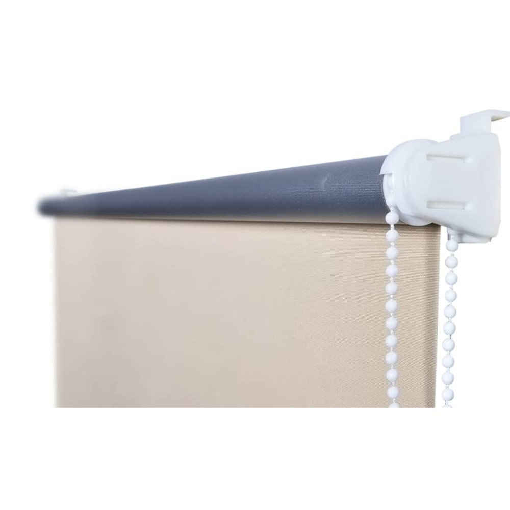Produktbild för Rullgardin mörkläggning 84,4x230 cm Tygbredd 80 cm grå