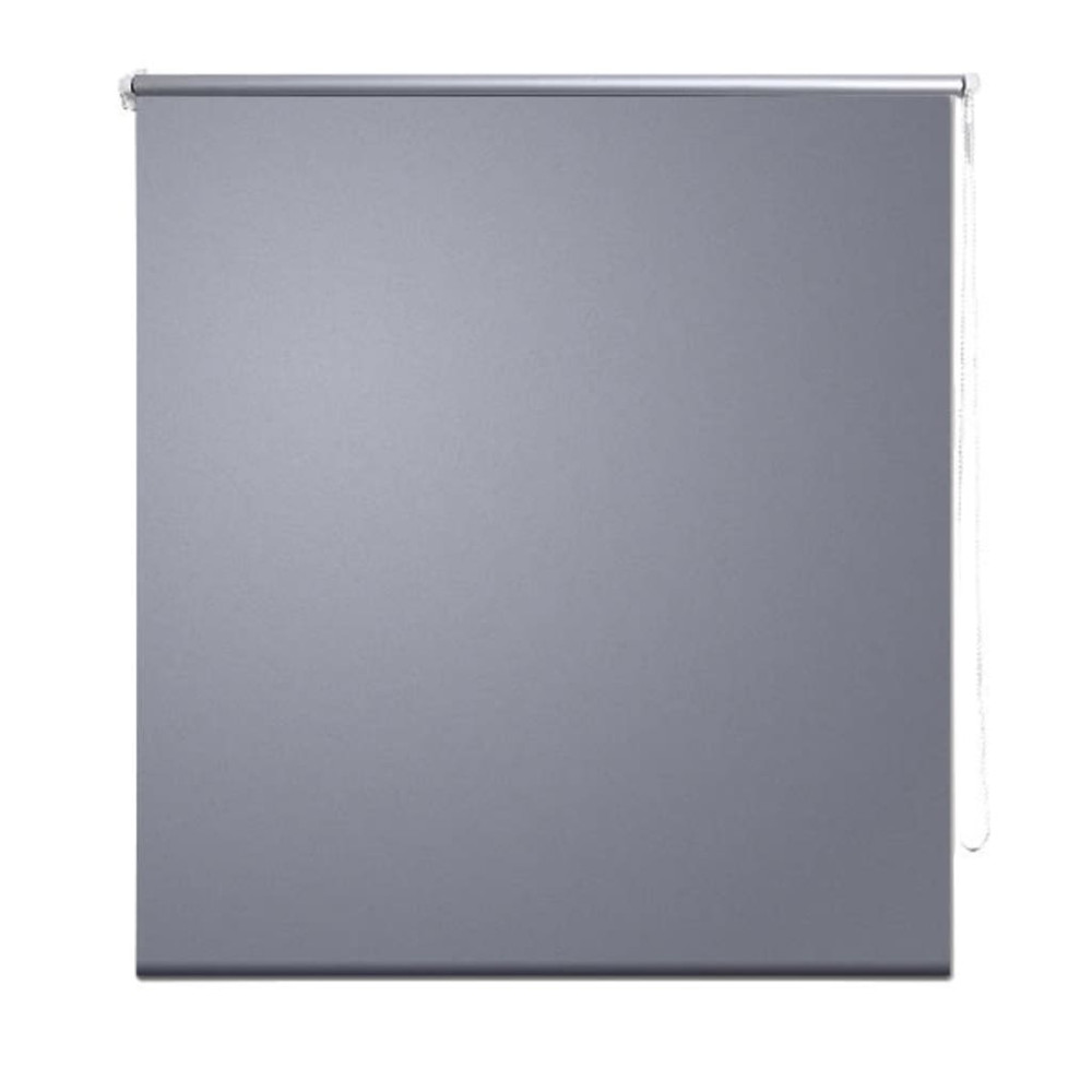 Produktbild för Rullgardin Mörkläggning 64,4x120 cm Tygbredd 60 cm Grå