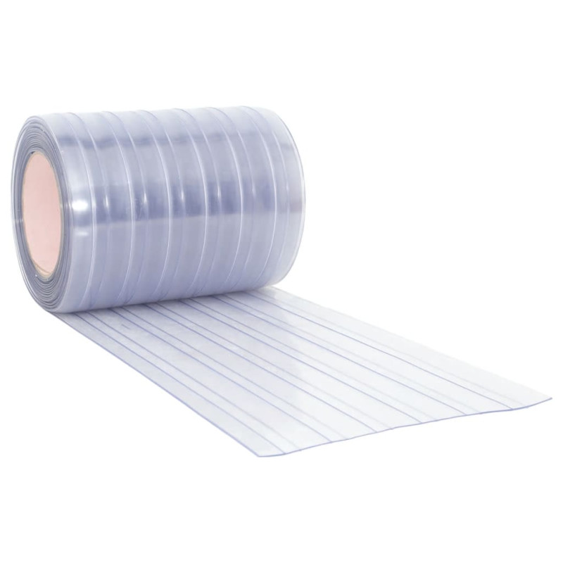 Produktbild för Köldridå transparent 300x2,6 mm 25 m PVC