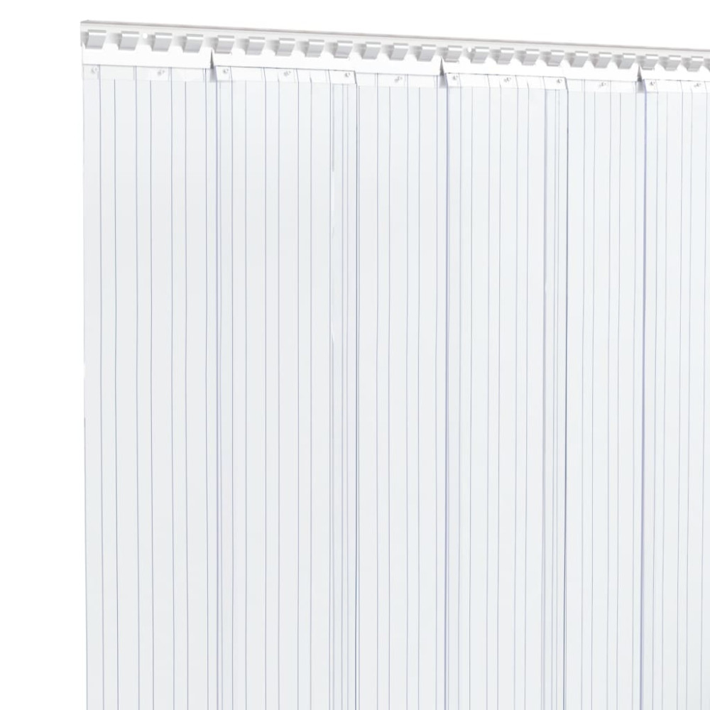 Produktbild för Köldridå transparent 200x1,6 mm 50 m PVC