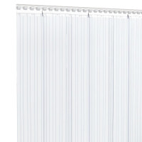 Produktbild för Köldridå transparent 200x1,6 mm 50 m PVC