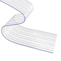 Produktbild för Köldridå transparent 200x1,6 mm 50 m PVC