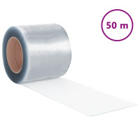 Miniatyr av produktbild för Köldridå transparent 200x1,6 mm 50 m PVC