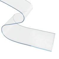 Miniatyr av produktbild för Köldridå transparent 200x1,6 mm 50 m PVC