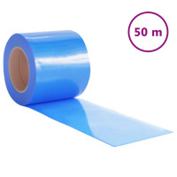 Produktbild för Köldridå blå 200x1,6 mm 50 m PVC