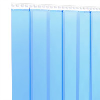 Produktbild för Köldridå blå 200x1,6 mm 50 m PVC