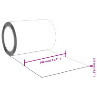 Produktbild för Köldridå transparent 300x2,6 mm 10 m PVC