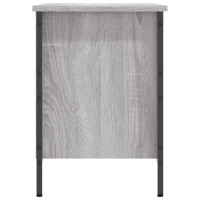 Produktbild för Skohylla grå sonoma 69x35x50 cm konstruerat trä