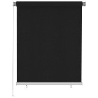 Miniatyr av produktbild för Rullgardin utomhus 120x140 cm svart