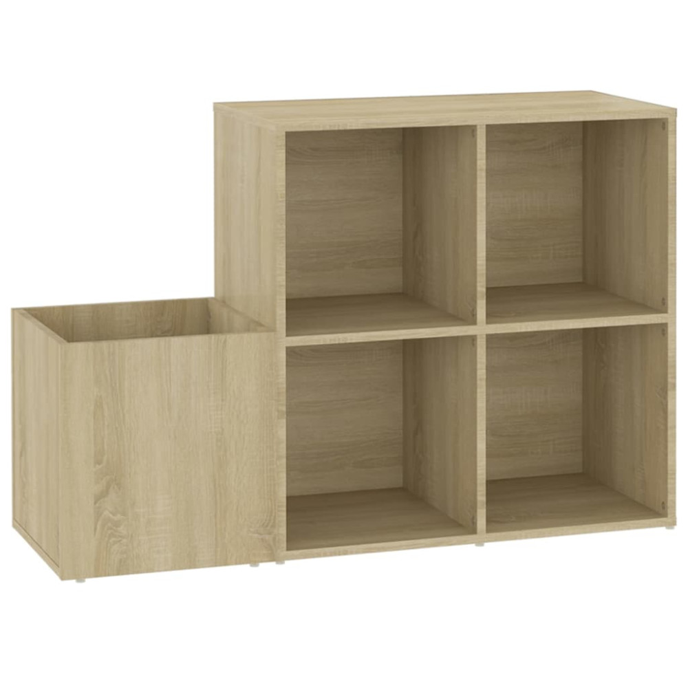 Produktbild för Skoskåp sonoma-ek 105x35,5x70 cm konstruerat trä