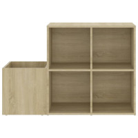 Produktbild för Skoskåp sonoma-ek 105x35,5x70 cm konstruerat trä