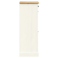 Produktbild för Skoskåp VIGO 60x35x96 cm vit massiv furu
