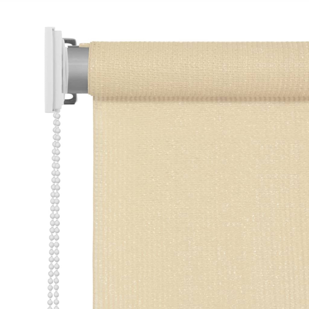 Produktbild för Rullgardin utomhus 145 (B) x 230 (H) cm gräddvit