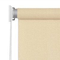 Produktbild för Rullgardin utomhus 145 (B) x 230 (H) cm gräddvit