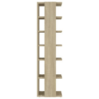 Produktbild för Skohyllor 2 st sonoma-ek 27,5x27x102 cm
